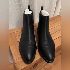 Via Spiga Black Ankle Boots